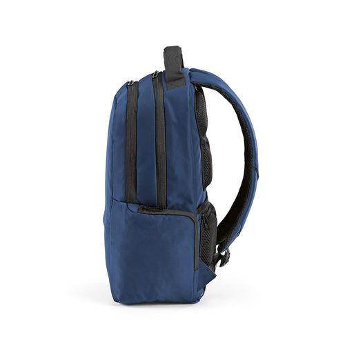 azul marino Mochila Chicago de 20 litros de rPET. Capacidad para un portátil de 17