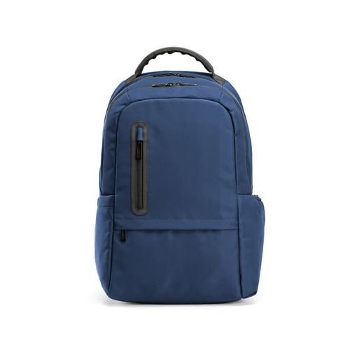 azul marino Mochila Chicago de 20 litros de rPET. Capacidad para un portátil de 17