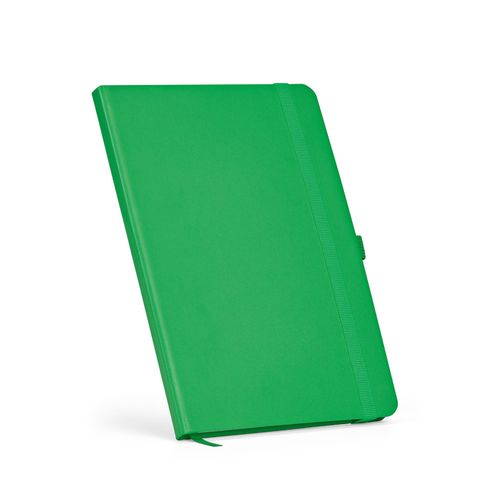 green Cuaderno Dumas A5 con tapa dura de rPU. 70 g/m², FSC®, 160 páginas