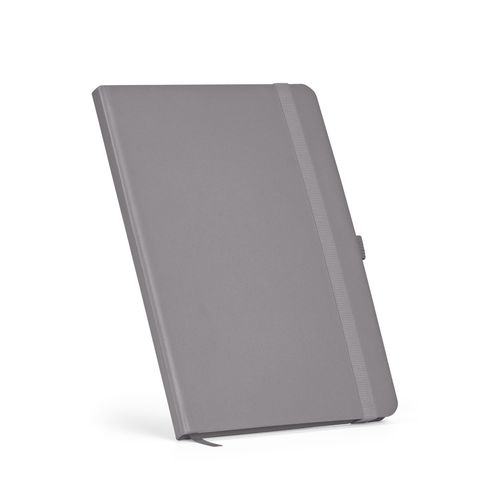gray Cuaderno Dumas A5 con tapa dura de rPU. 70 g/m², FSC®, 160 páginas