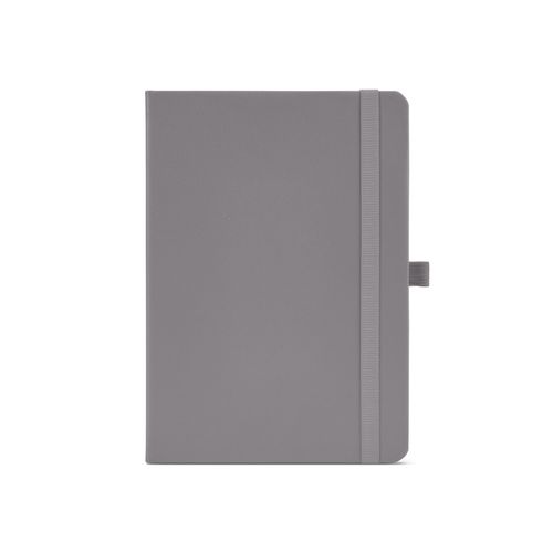 gray Cuaderno Dumas A5 con tapa dura de rPU. 70 g/m², FSC®, 160 páginas