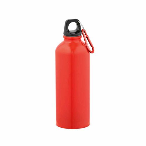 red Botella Drava rSS de 530ml. De pared simple y a prueba de fugas. Mosquetón en la tapa