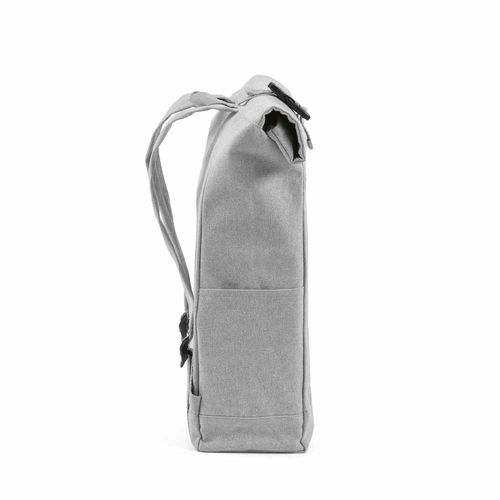 gris claro Mochila Osaka de 16 litros. rCotton de 360 g/m². Cierre enrollable. Cierre con hebilla