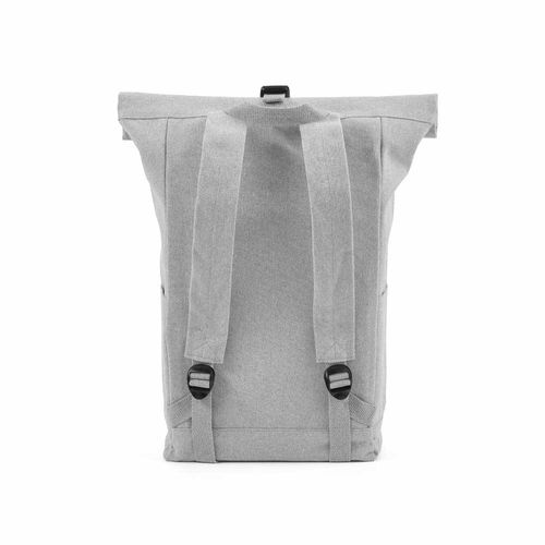 gris claro Mochila Osaka de 16 litros. rCotton de 360 g/m². Cierre enrollable. Cierre con hebilla