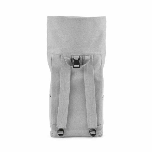gris claro Mochila Osaka de 16 litros. rCotton de 360 g/m². Cierre enrollable. Cierre con hebilla