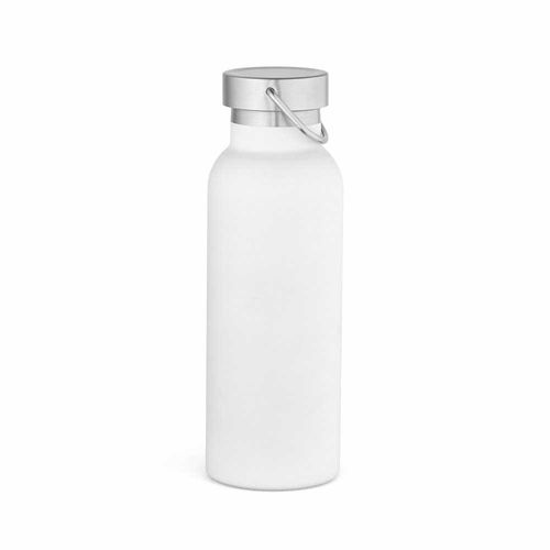 white Botella Sado rSS de 560 ml. De doble pared y a prueba de fugas. Tapa con asa.