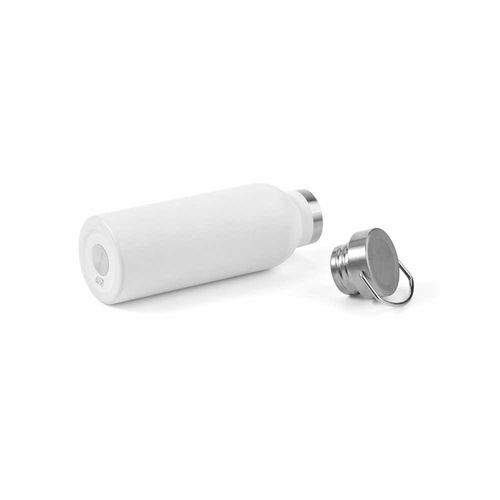 white Botella Sado rSS de 560 ml. De doble pared y a prueba de fugas. Tapa con asa.