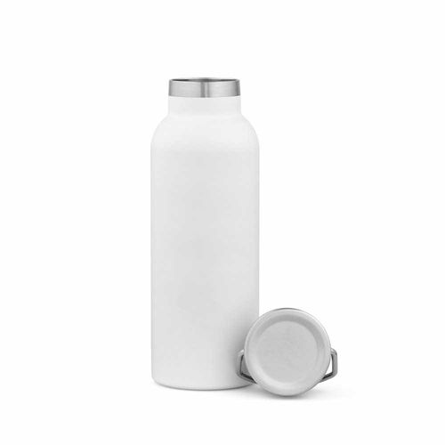 white Botella Sado rSS de 560 ml. De doble pared y a prueba de fugas. Tapa con asa.