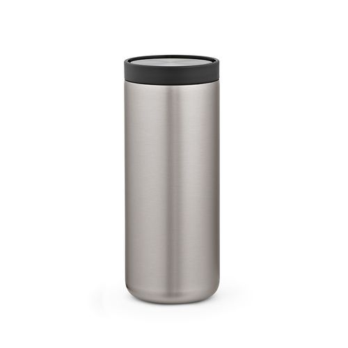 plateado Vaso de viaje Rhine rInox de 600 ml. Aislamiento al vacío y tapa de 360º