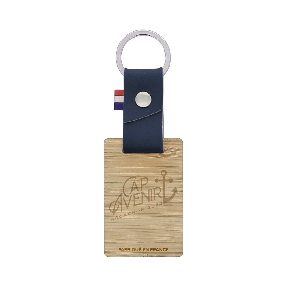 Porte-clés végétal bambou