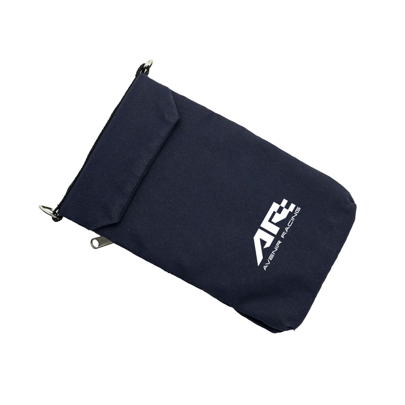 Pochette 'Toledo', polycoton bleu nuit