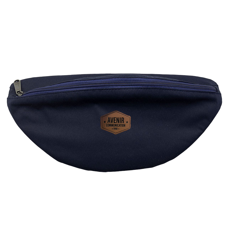 Sac banane 'Malaga', polycoton bleu nuit