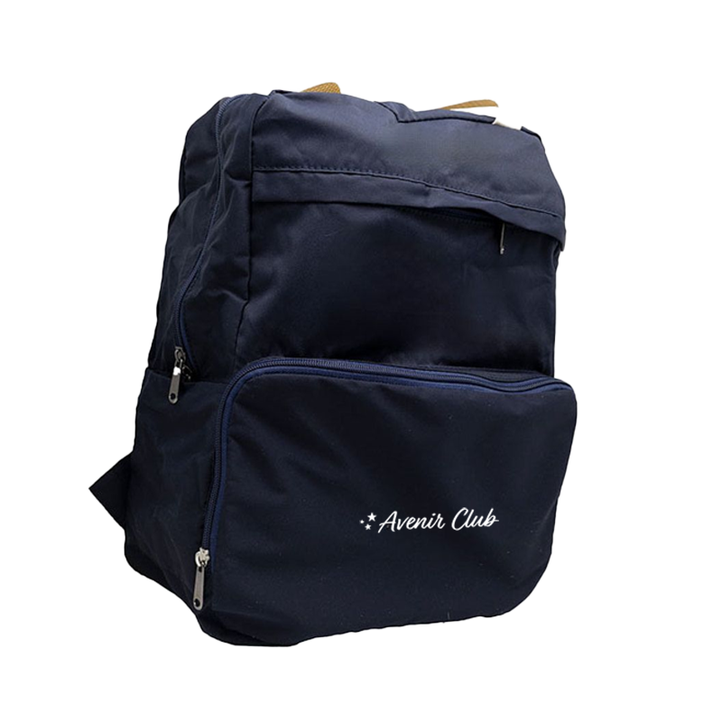 Sac à dos pliable 'Cordoba', polycoton ​ bleu nuit
