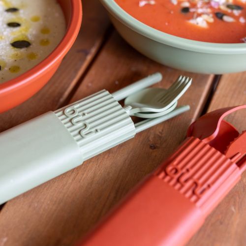 Kit couverts réutilisables - 5