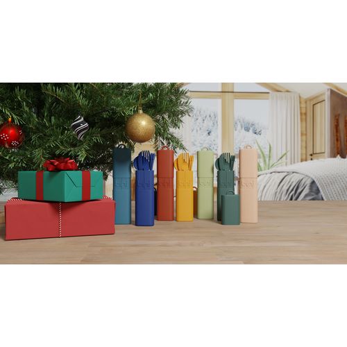 Kit couverts réutilisables - 8