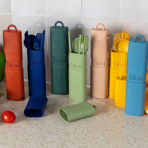 Kit couverts réutilisables - 8