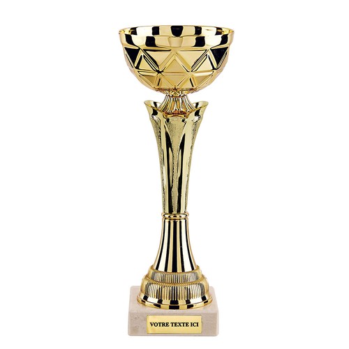 Coupe or - Socle marbre - 1