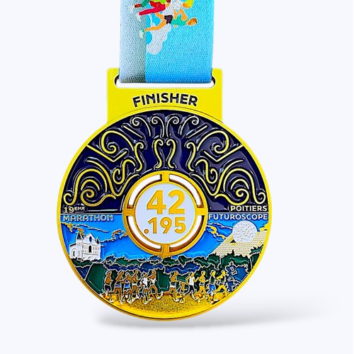 Médaille bois ou zamak sur mesure - 1