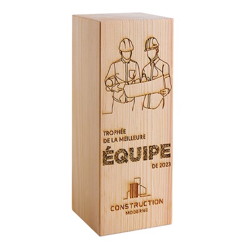 Trophée bois sur mesure - 1