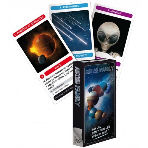 Quiz Astronomie - 7 familles personnalisé