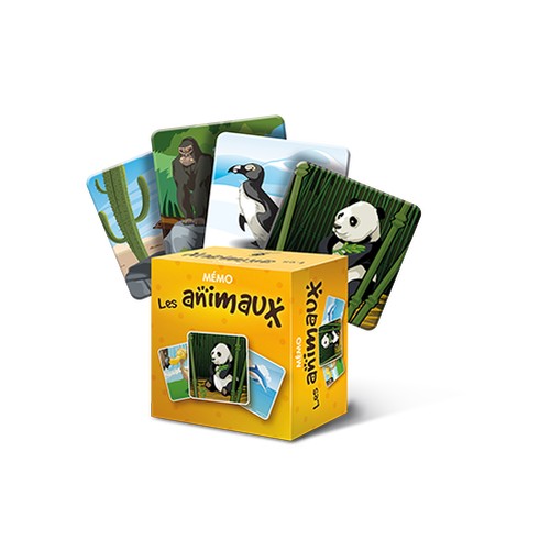Mémo des animaux personnalisé