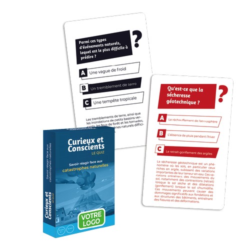 Jeu de Quiz sur les catastrophes naturelles personnalisé - Curieux et conscients