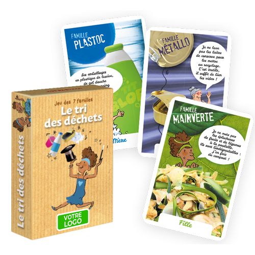 Jeu de 7 familles Tri des déchêts - 1