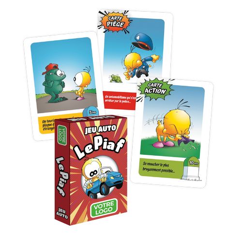 Jeu de cartes Le Piaf© - Alerte au fun ! - 1