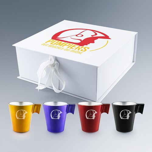 Coffret 4 tasses LUMINARC