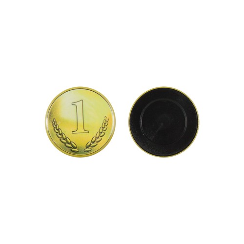 Bouton en métal 50mm personnalisé avec partie arrière plate