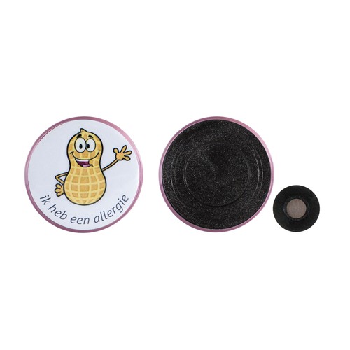 Bouton en métal 56mm avec aimant pour vêtements personnalisé