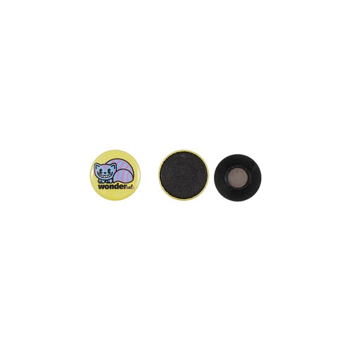 Bouton en métal personnalisé 25mm avec aimant pour vêtements