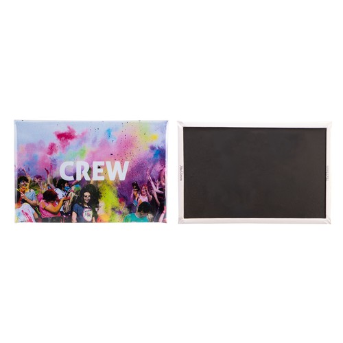 78x53mm dos rectangulaire avec aimant personnalisé