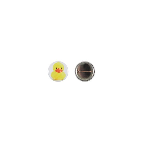 Bouton en métal 25mm personnalisé avec d-pin