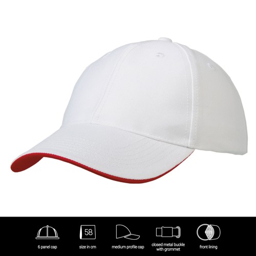 Heavy Twill Duo Tone Strap Cap personnalisé