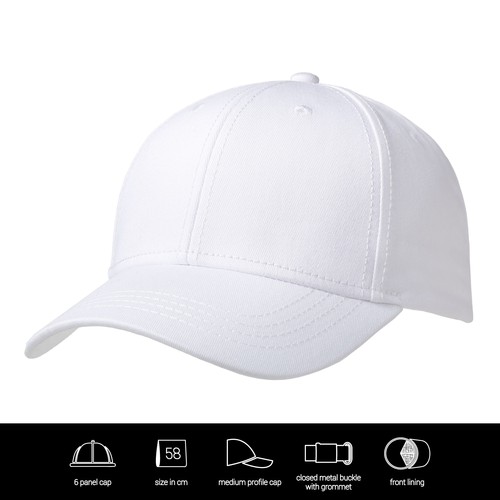 Luxury Fine Cotton Cap personnalisé