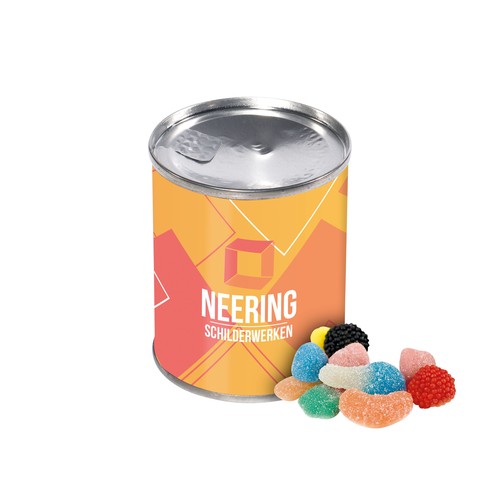 Blikje met soft jelly’s