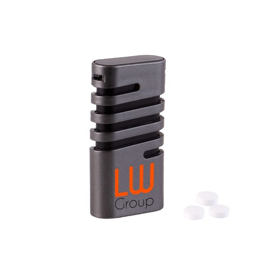 Spring dispenser met mini mints