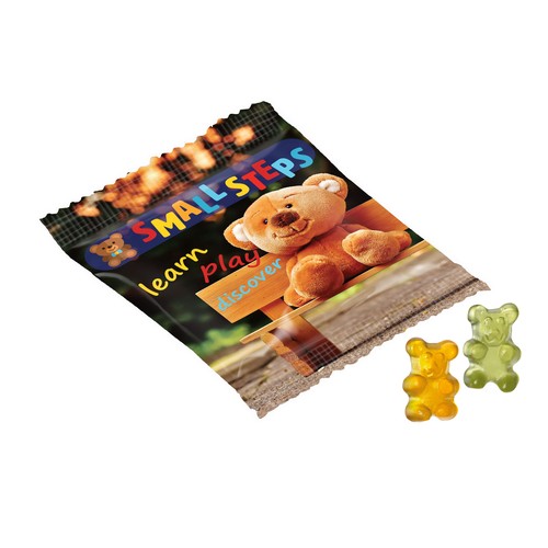 Vruchtengummies in veel standaard vormen