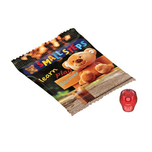 Vruchtengummies in veel standaard vormen