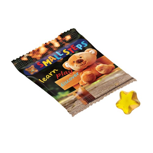 Vruchtengummies in veel standaard vormen