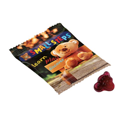Vruchtengummies in veel standaard vormen