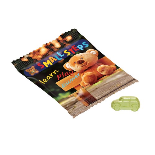 Vruchtengummies in veel standaard vormen