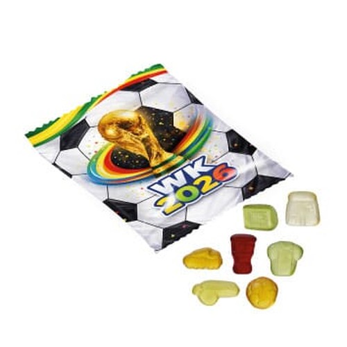 Vruchtengummies in veel standaard vormen