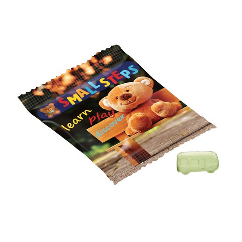 Vruchtengummies in veel standaard vormen
