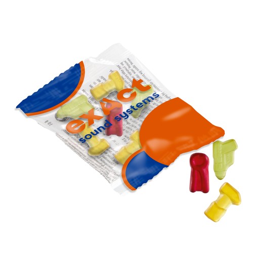 Vruchtengummies in veel standaard vormen