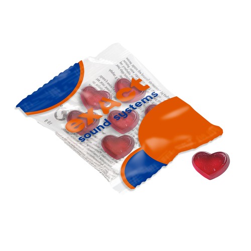 Vruchtengummies in veel standaard vormen