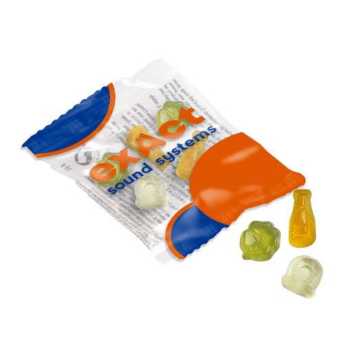 Vruchtengummies in veel standaard vormen