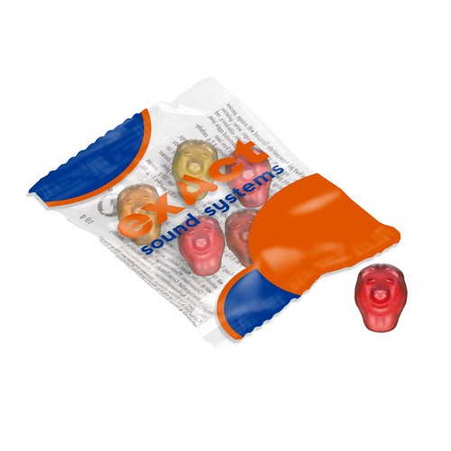 Vruchtengummies in veel standaard vormen