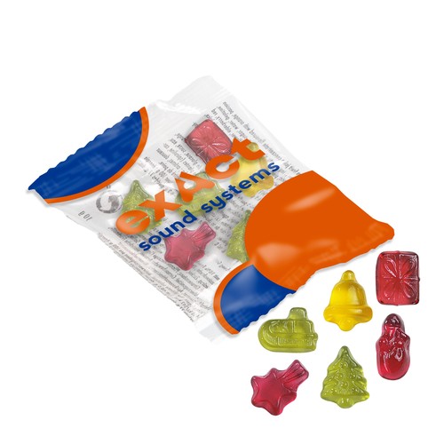 Vruchtengummies in veel standaard vormen